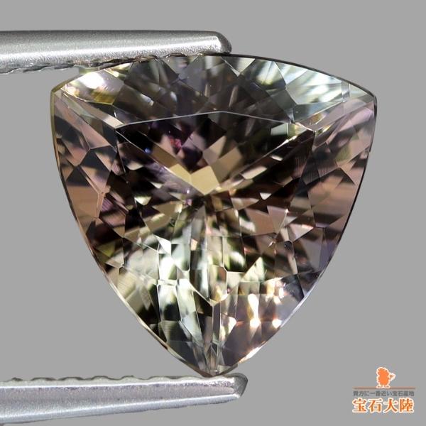 天然ゾイサイト 2.97ct 【タンザナイト・NN】 美トリリアント