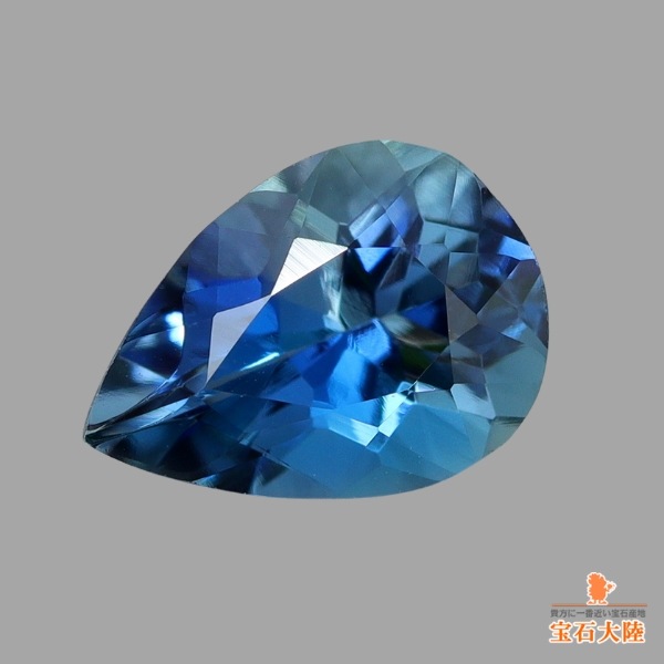 天然アクアマリン 0.57ct 【非加熱サンタマリア】 ブラジル・Tatu産