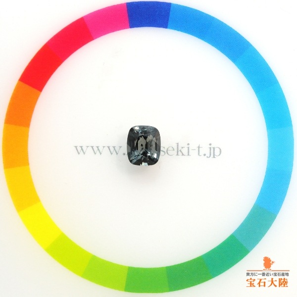 天然スピネル 0.98ct 【プラチナブラック】 ミャンマー
