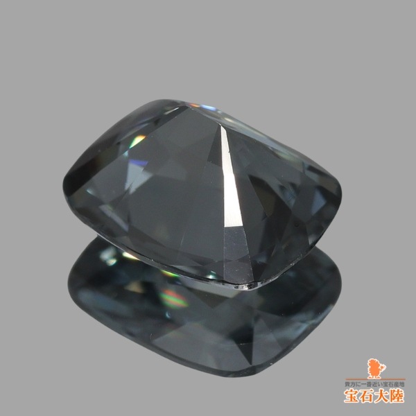 天然スピネル 0.98ct 【プラチナブラック】 ミャンマー