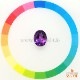 天然アメシスト 2.33ct 【濃色】 オーバル