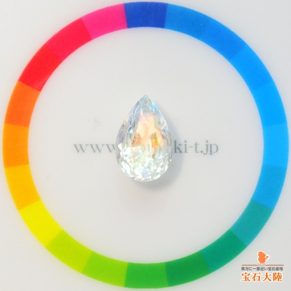 天然アンデシンラブラドライト 5.95ct 【レインボー】美品 マダガスカル