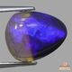 天然ブラックオパール 4.23ct 【個性派ブルーパープル】ライトニングリッジ