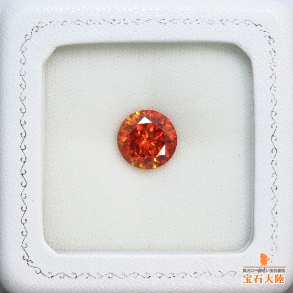 天然スファレライト 6.65ct 【輝くラウンドカット】11mm スペイン