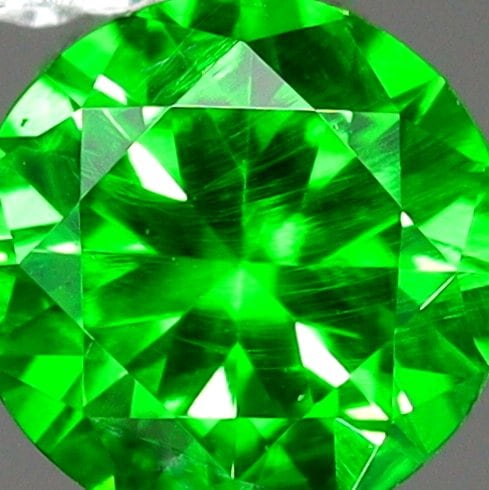 天然デマントイドガーネット 0.25ct 【ビビットグリーン】 ロシア