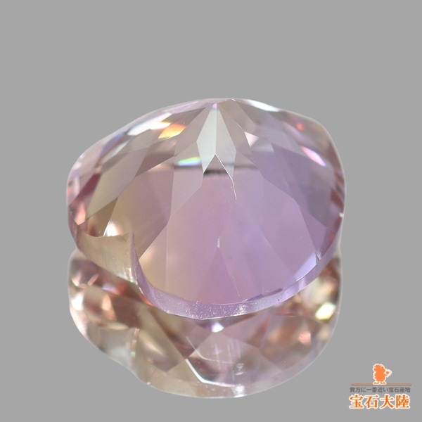 天然アメトリン 3.42ct【ハートシェイプ】ボリビア