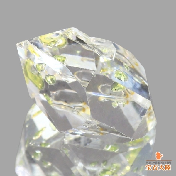 天然オイルインクォーツ 2.60ct 【動く気泡】 ラフ パキスタン