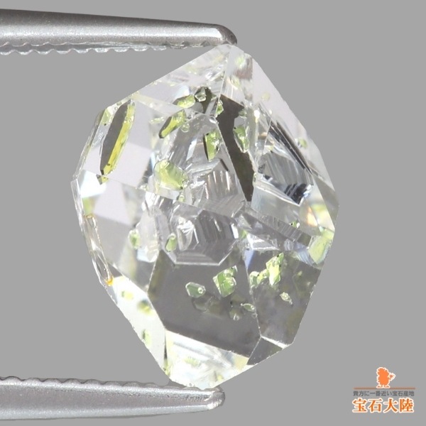 天然オイルインクォーツ 2.60ct 【動く気泡】 ラフ パキスタン