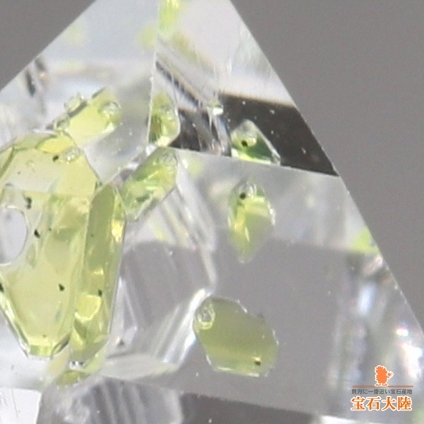 天然オイルインクォーツ 2.60ct 【動く気泡】 ラフ パキスタン