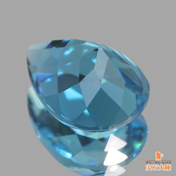 天然ブルートルマリン 1.74ct 【インディゴライト】 ブラジル 日独ソ付