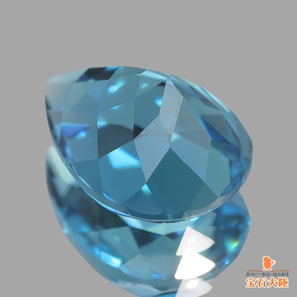 天然ブルートルマリン 1.74ct 【インディゴライト】 ブラジル 日独ソ付