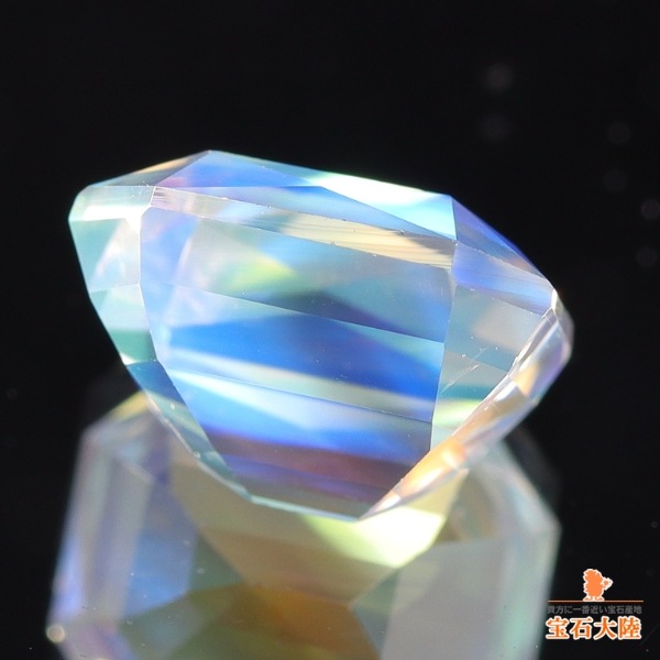 ✴️美シラー　レインボーアンデシン　マダガスカル産　ラブラドライトアンデシン　細石 天然アンデシンラブラドライト 4.37ct 【レインボーシラー