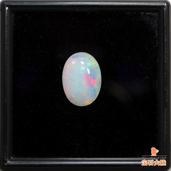天然オパール 4.48ct 【淡雪】 ブラジル・ピアウイ