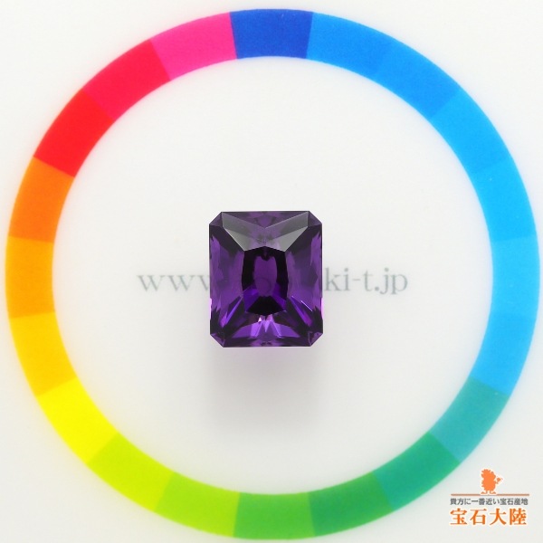 天然アメシスト 6.26ct 【アメリカンカット】 ウルグアイ