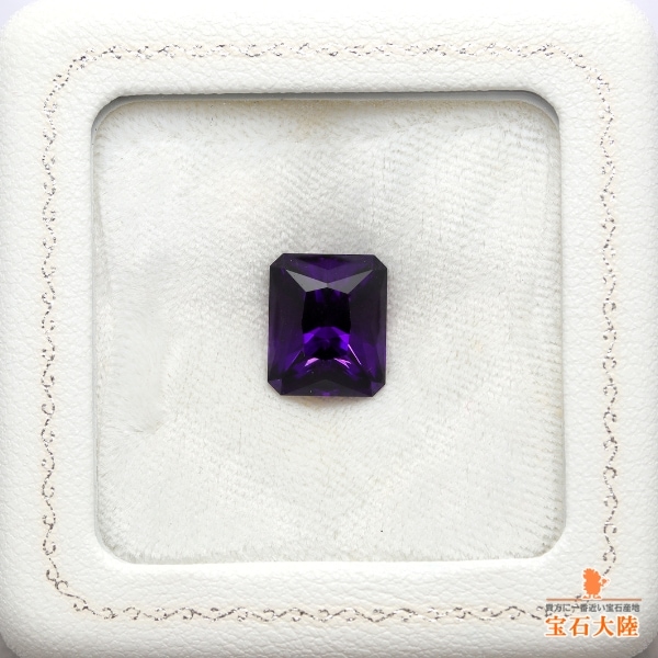 天然アメシスト 6.26ct 【アメリカンカット】 ウルグアイ