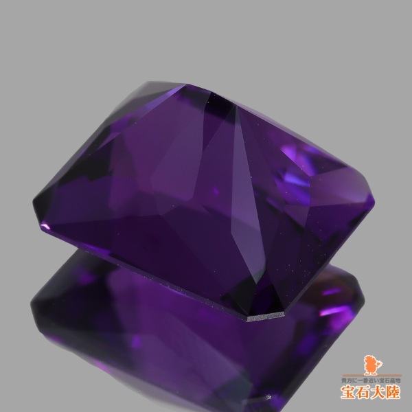 天然アメシスト 6.26ct 【アメリカンカット】 ウルグアイ