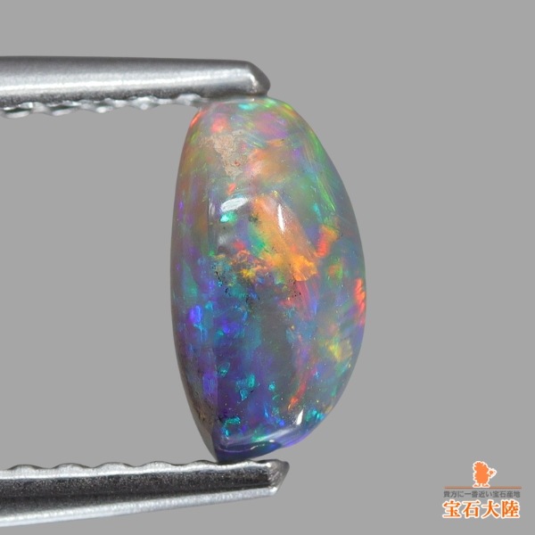 オーストラリア・ライトニングリッジ産ブラックオパール 2.26ct