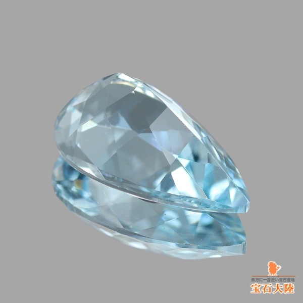 天然アクアマリン 1.17ct 【アクアブルー】 ペアシェイプ