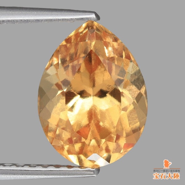 天然ヘソナイトガーネット 3.24ct 【蜂蜜色】 スリランカ