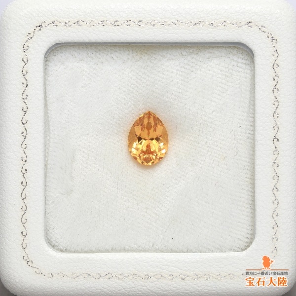 天然ヘソナイトガーネット 3.24ct 【蜂蜜色】 スリランカ