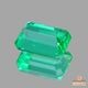 天然エメラルド 0.40ct 【美発色・ノンオイル】 ロシア GIA鑑別(NONE)