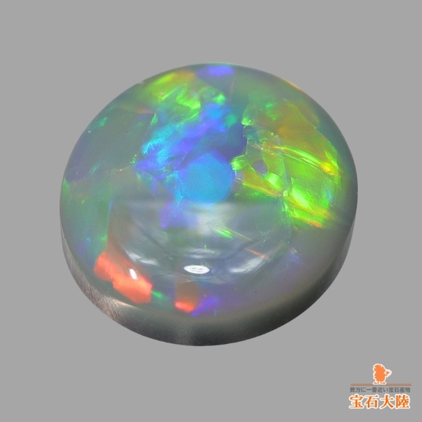 天然ブラックオパール 1.36ct 【マルチ美遊色】ライトニングリッジ