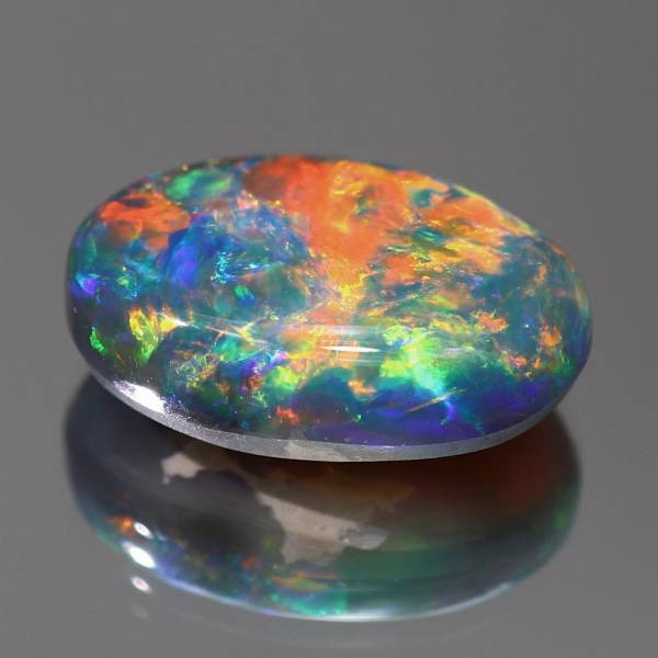 天然ブラックオパール 2.14ct 【美彩カラー】 TOPジェムクオリティー