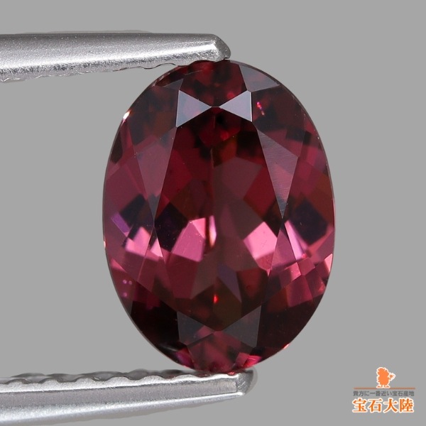 天然ロードライトガーネット 1.44ct 【パープリッシュレッド】