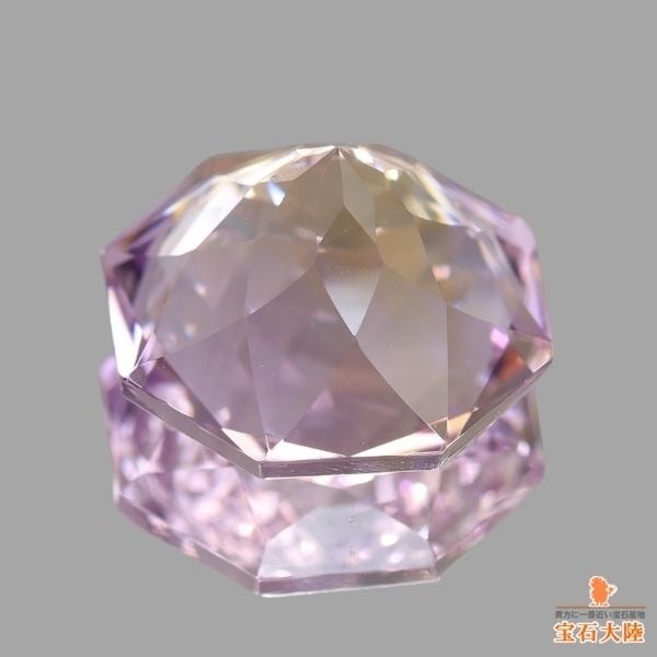 天然アメトリン 5.71ct 【カスタムローズ】　ボリビア 12mm