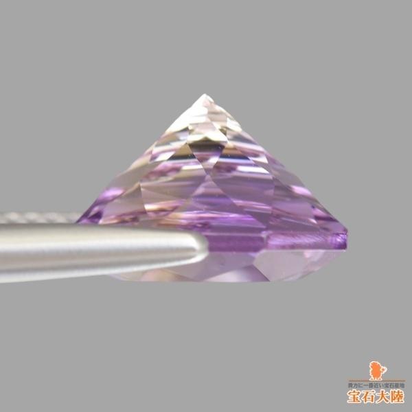 天然アメトリン 5.71ct 【カスタムローズ】　ボリビア 12mm