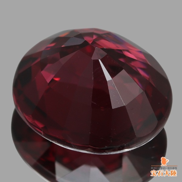 天然ロードライトガーネット 7.40ct 【ディープワインレッド】タンザニア