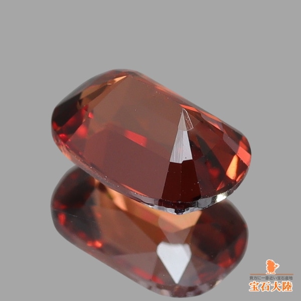 天然スピネル 0.63ct 【レデッシュオレンジ】 ミャンマー