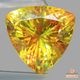 天然スファレライト 5.92ct 【輝くトリリアントカット】11ｍｍ スペイン