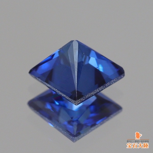 天然サファイアルース8点です。 天然サファイア 0.41ct 【ブルー&プリンセス】スリランカ