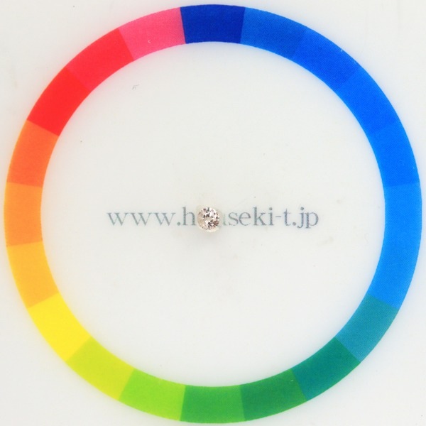 2.5mm◇天然マラヤガーネット 【カラーシフト】 シャンパンカラー