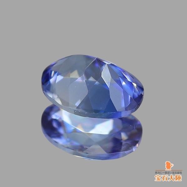 天然ベニトアイト 0.17ct 【煌めくブルー】 オーバル 