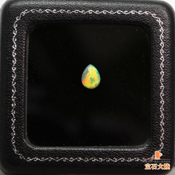 天然オパール 0.74ct 【ネオンイエロー】 ライトニングリッジ