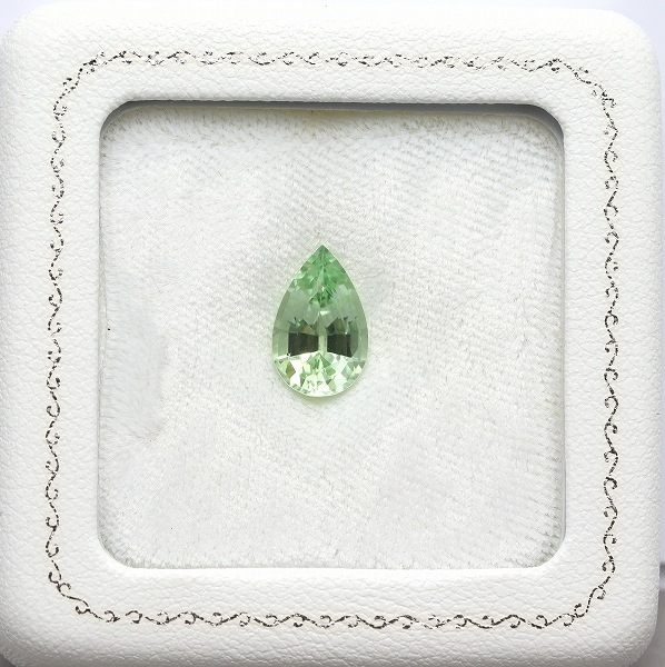 天然トルマリン 3.11ct 【ミントグリーン】 抜群の煌めき コンゴ