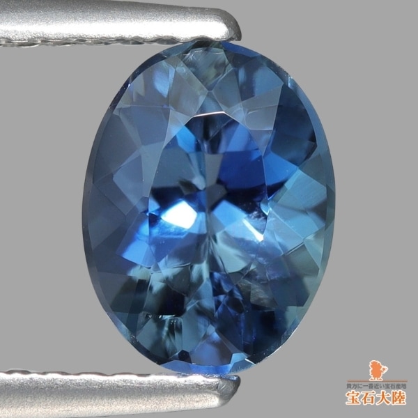天然アクアマリン 1.00ct 【非加熱サンタマリア】 美品 ブラジル・Tatu産