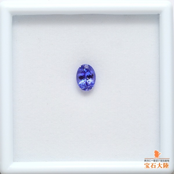 天然タンザナイト 1.15ct 【パープリシュブルー】 オーバル