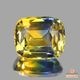 天然バイカラーサファイア 0.73ct 【良質ブルー&イエロー】 スリランカ
