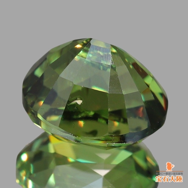 JL69☆高級 デマントイドガーネット0.39ct D pt950 ヘッド鑑付