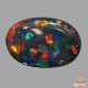 天然ブラックオパール 2.80ct【キング オブ ブラック】トッピン　