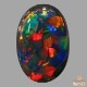 天然ブラックオパール 2.80ct【キング オブ ブラック】トッピン　