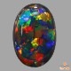 天然ブラックオパール 2.80ct【キング オブ ブラック】トッピン　