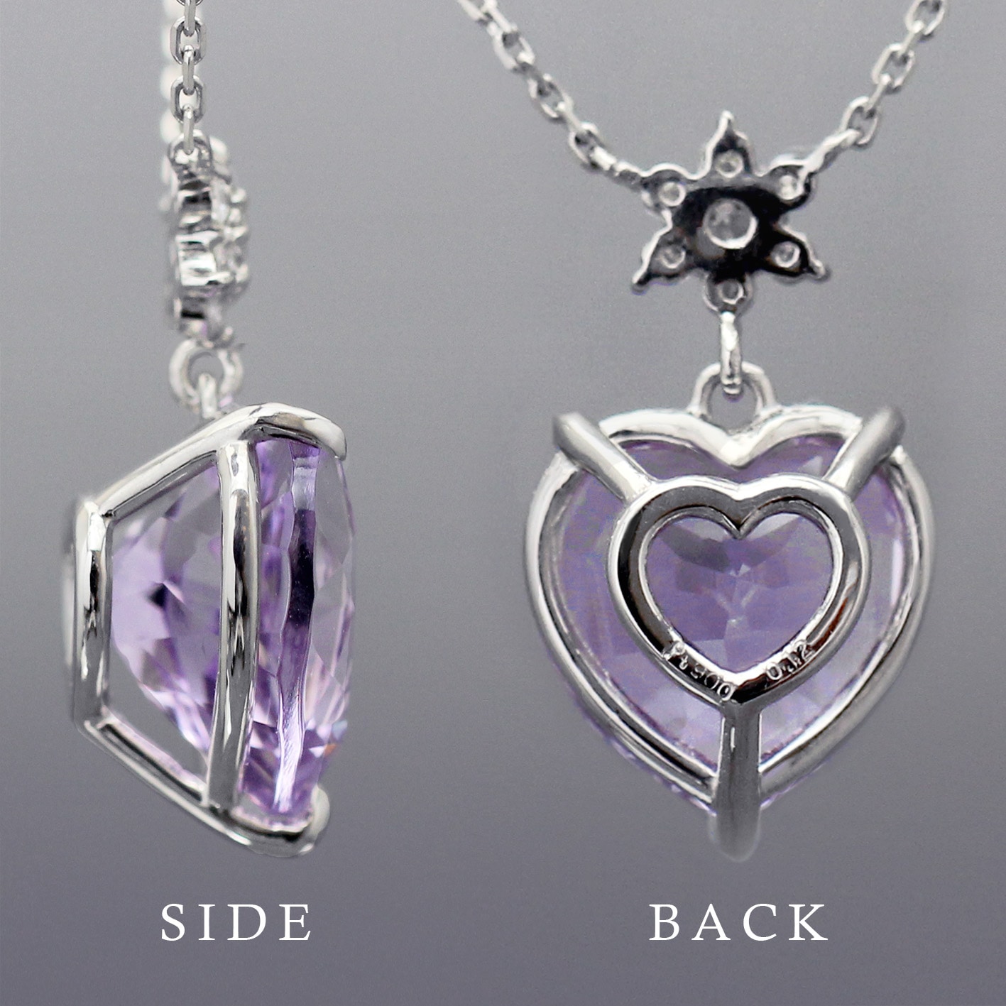PENDANT COLLECTION【SnowCrystal】※ハートカット専用