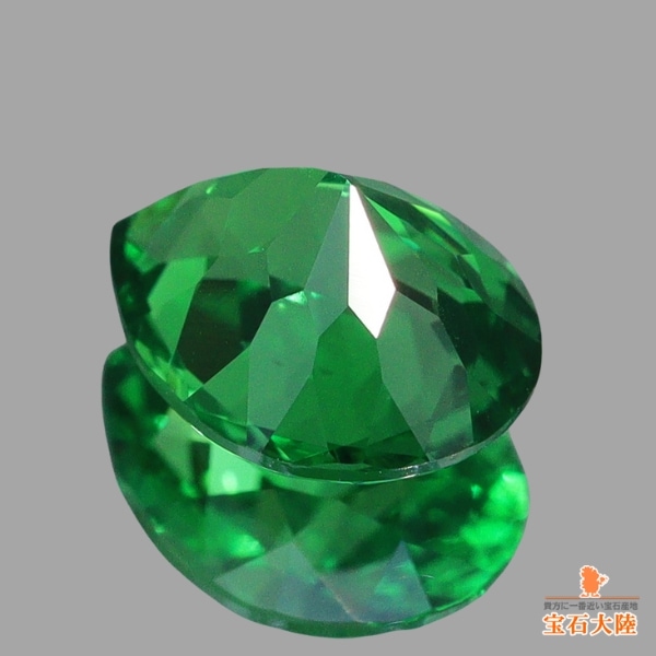 天然ツァボライトガーネット 1.01ct 【Beautiful Neon Green】 タンザニア