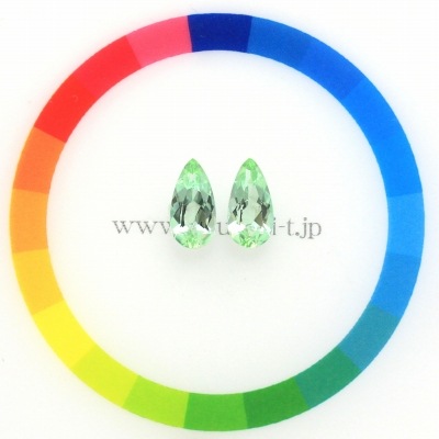 2.35ct/2P天然トルマリン【ミントグリーン】極上ペア アフガニスタン