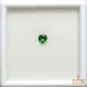 天然ツァボライトガーネット 0.46ct 【ハート・良色】 タンザニア