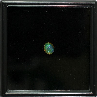 天然メキシコオパール 0.55ct 【オレンジ&遊色】